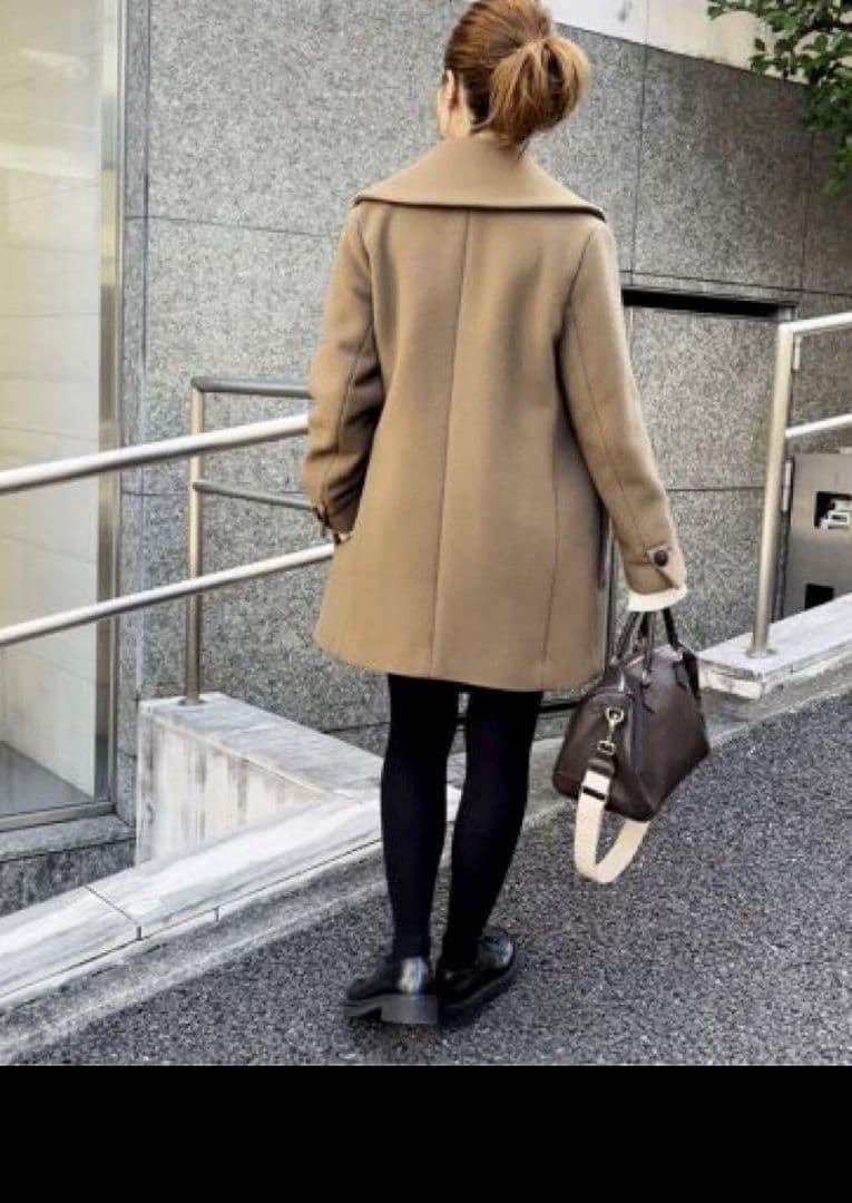 Spick & Span MANTECO コート キャメル 36