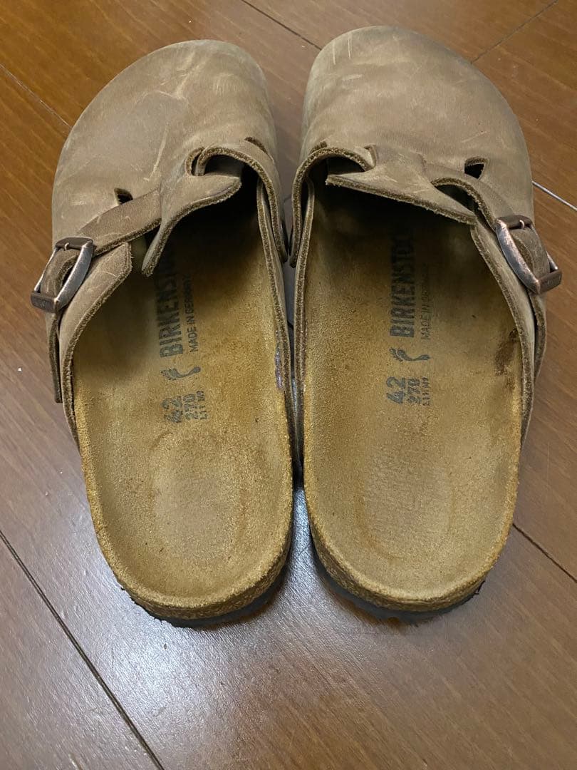 BIRKENSTOCK BOSTON タバコ　ナロー　42