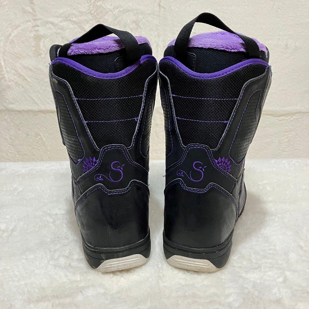 SALOMON MYRIAD 23.5cm スノーボードブーツ BOA パープル