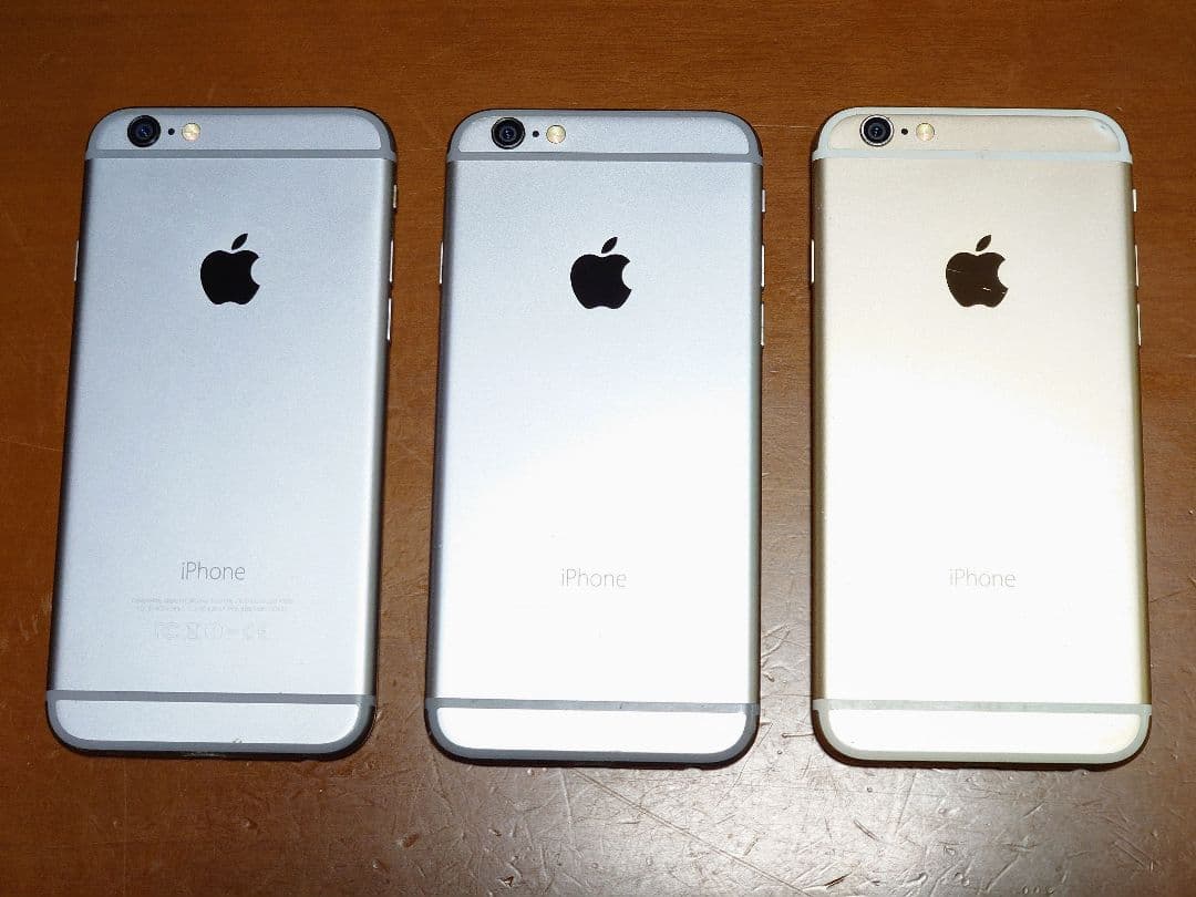 iPhone6 64gb 16gb×2【3台まとめ売り】シルバー ゴールド