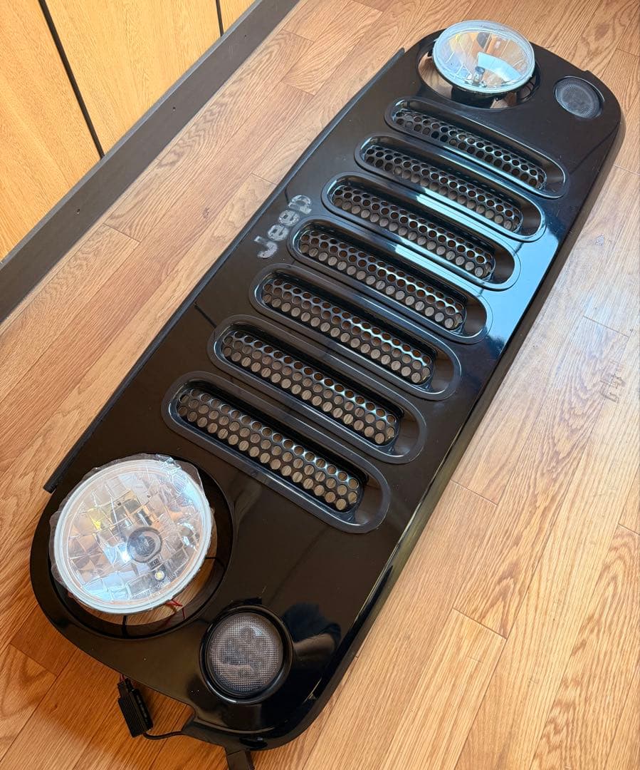 RSRP675 ラングラー　JK フロントグリル　グリルカバー