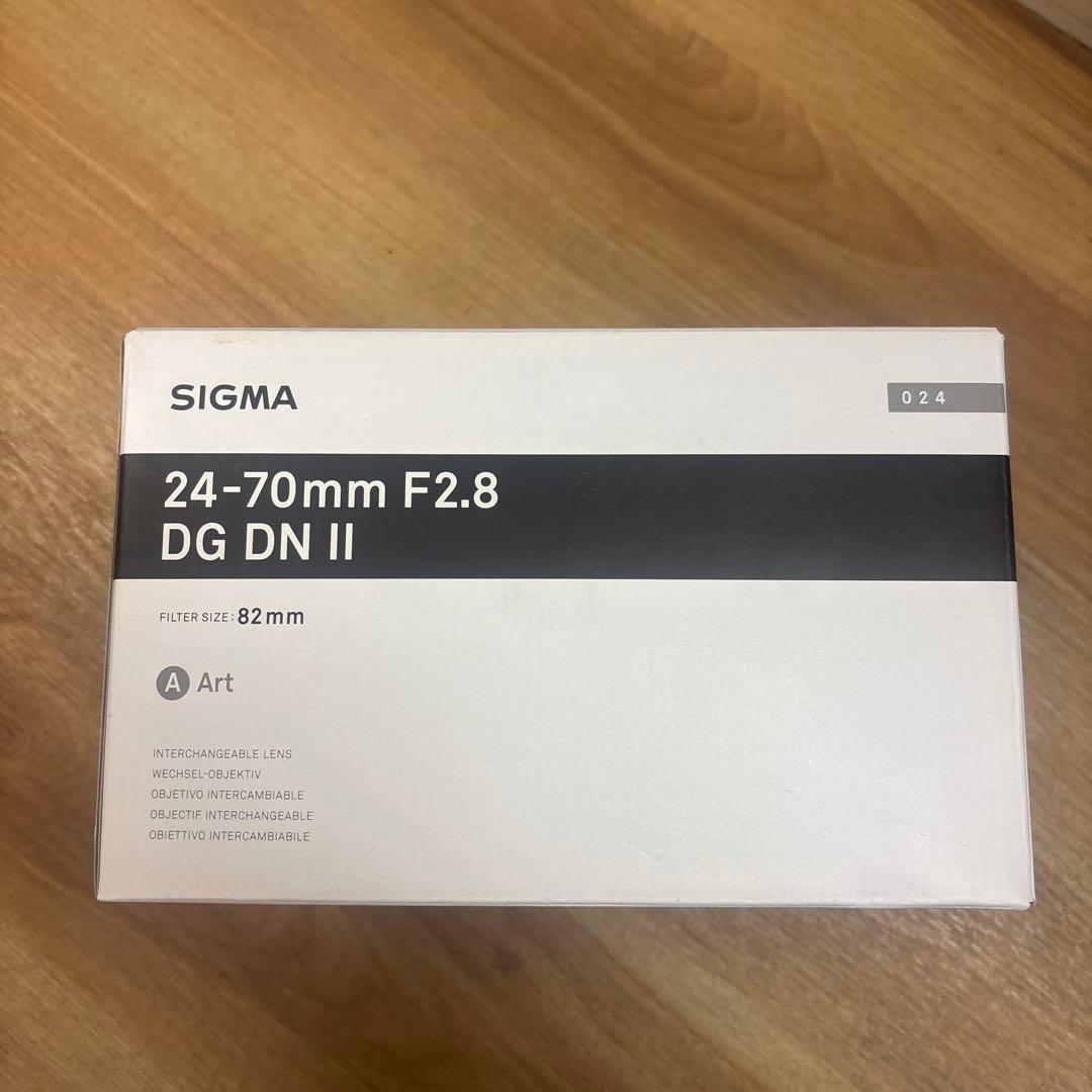SIGMA 24-70mm F2.8 DG DN II レンズ