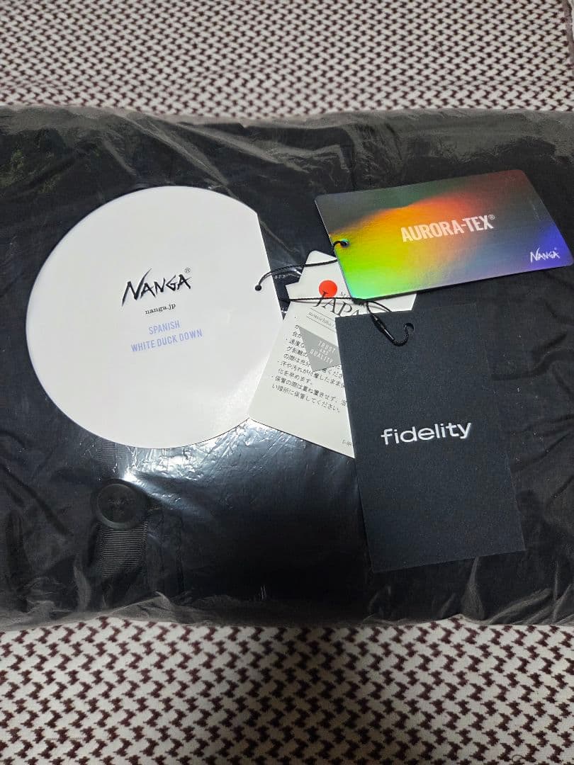 ¥88000 FIDELITY X NANGA 3LAYER DOWN N-3B