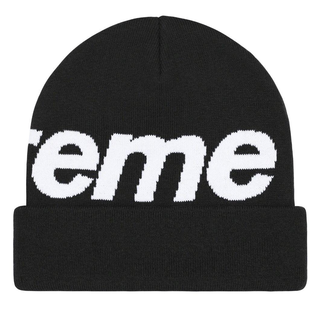 帽子 Big Logo Beanie BLACK