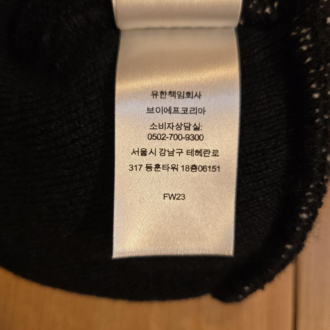 帽子 Big Logo Beanie BLACK
