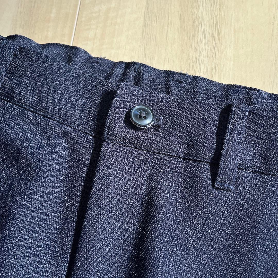 【美品】 ワルツバイビームスデザイン 160 ネイビー 卒業式 結婚式