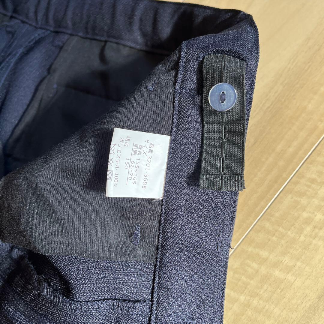 【美品】 ワルツバイビームスデザイン 160 ネイビー 卒業式 結婚式