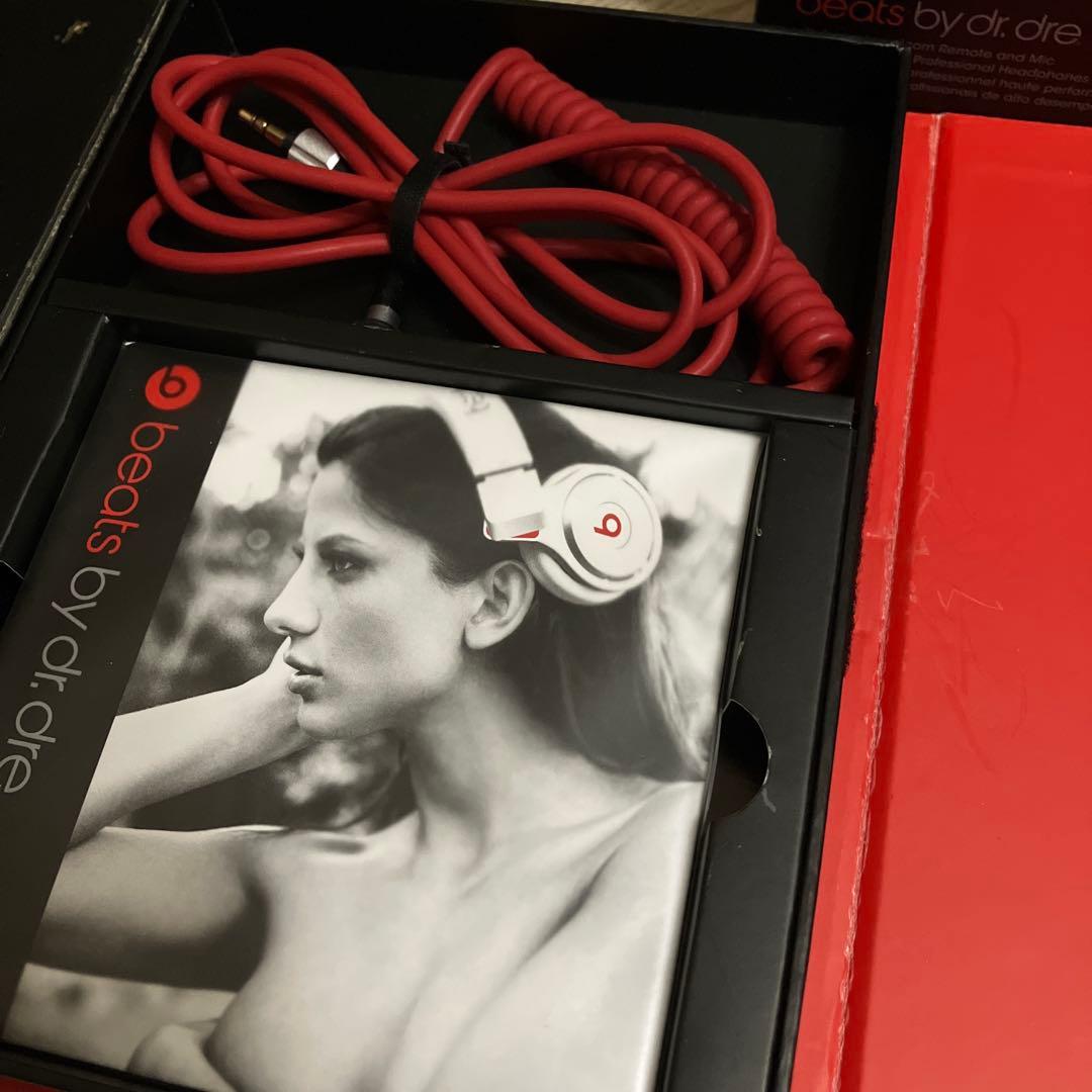 beats pro レッド オーバーイヤーヘッドフォン