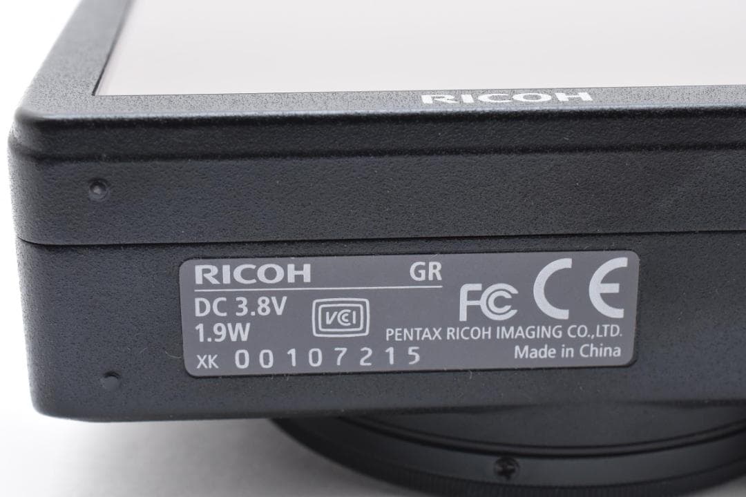 【ほぼ新品】リコー RICOH GR