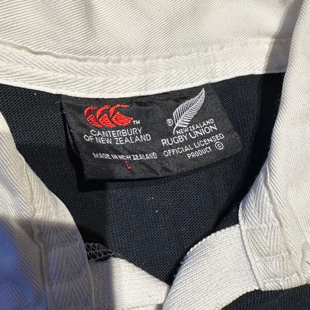 90年代　オールブラックス ラガーシャツ