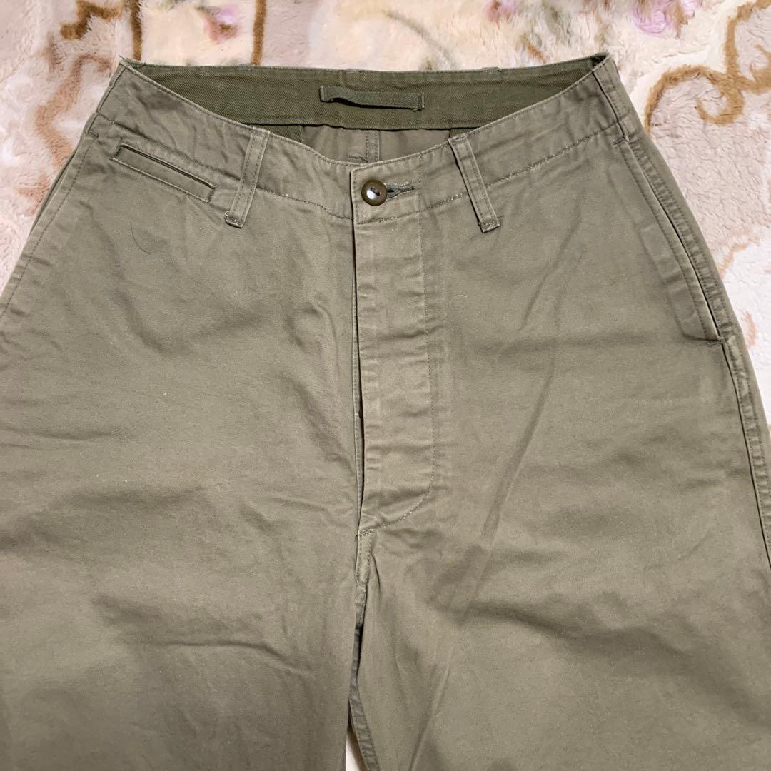 ナイジェルケーボン　チノパン　ミリタリーチノ　オリーブ