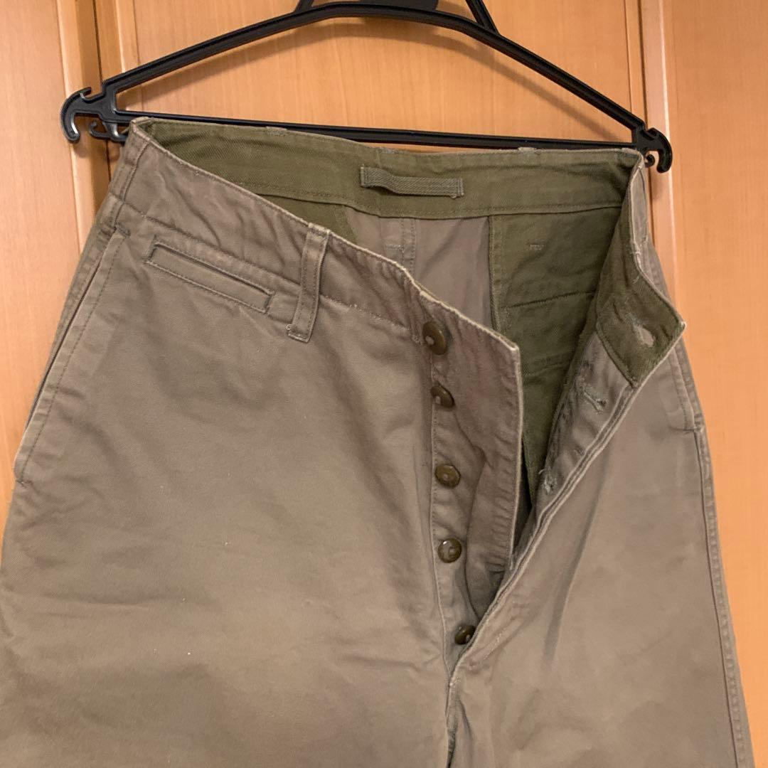 ナイジェルケーボン　チノパン　ミリタリーチノ　オリーブ