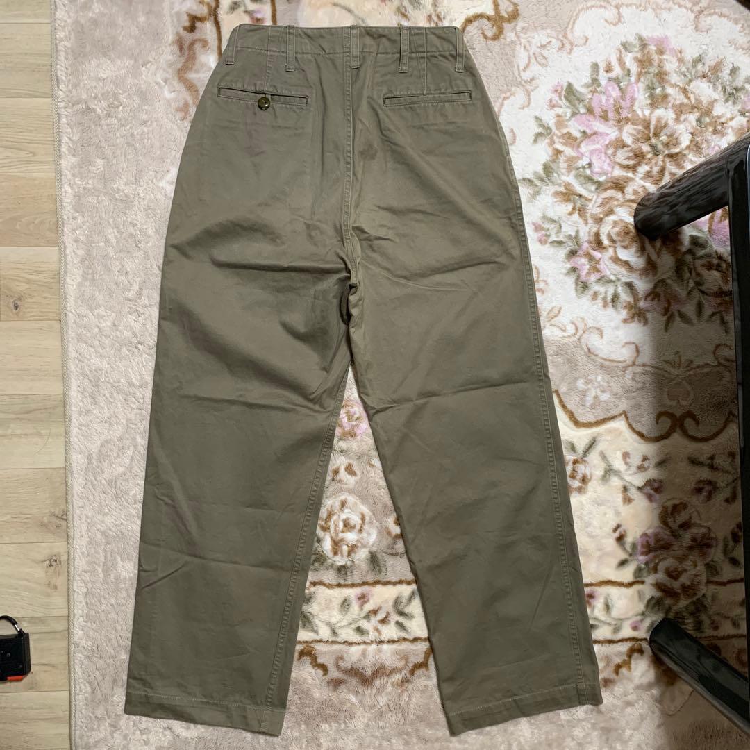 ナイジェルケーボン　チノパン　ミリタリーチノ　オリーブ