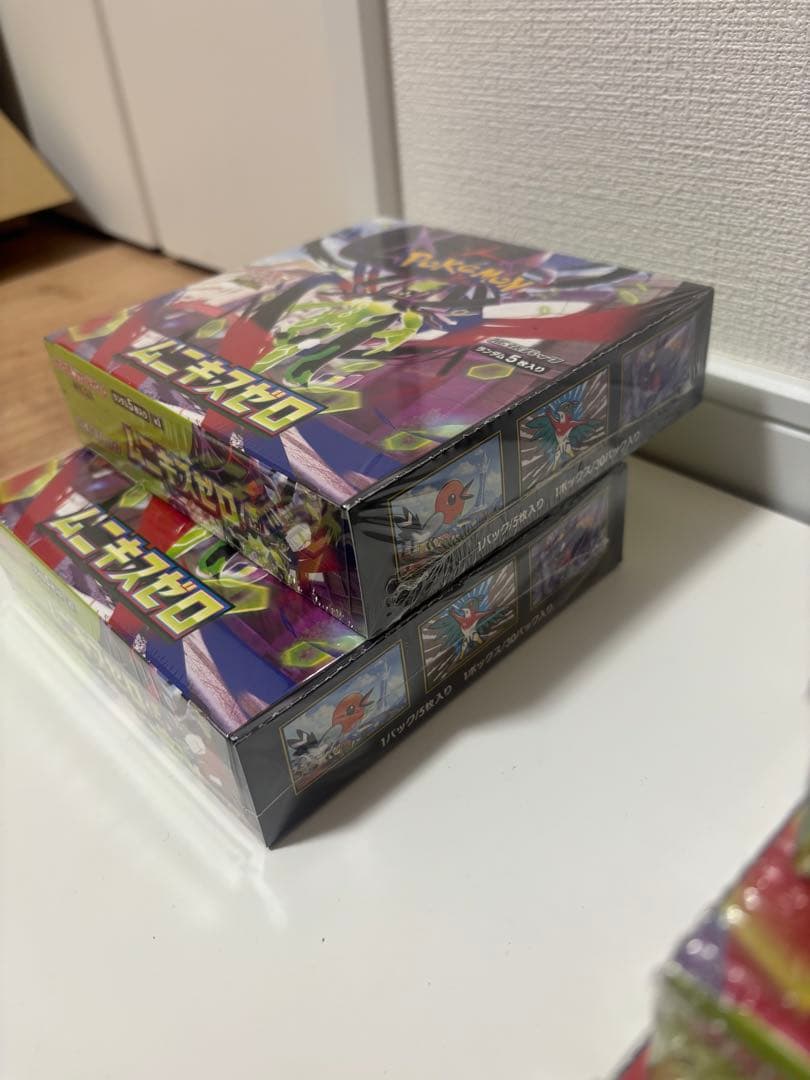 ポケモンカード ムニキスゼロ 7BOX シュリンク 付き封入率一致品