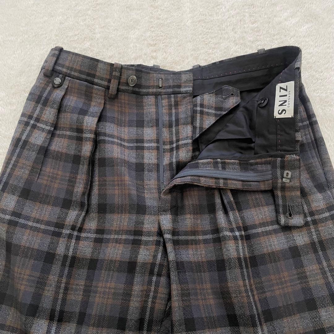 BERNARD ZINS ベルナールザンス　ウールスラックス