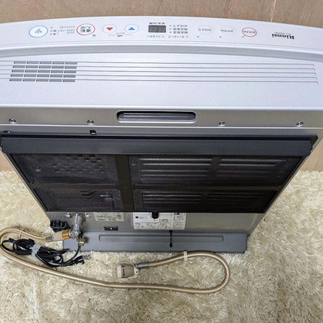 リンナイ ガスファンヒーターRC-390NP-2 LPガス用 プラズマクラスター