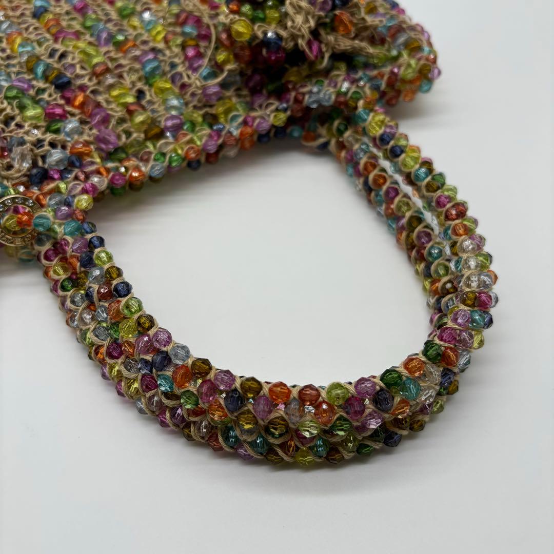 【希少・美品】ANTEPRIMA アンテプリマ ビーズ ハンドバッグ