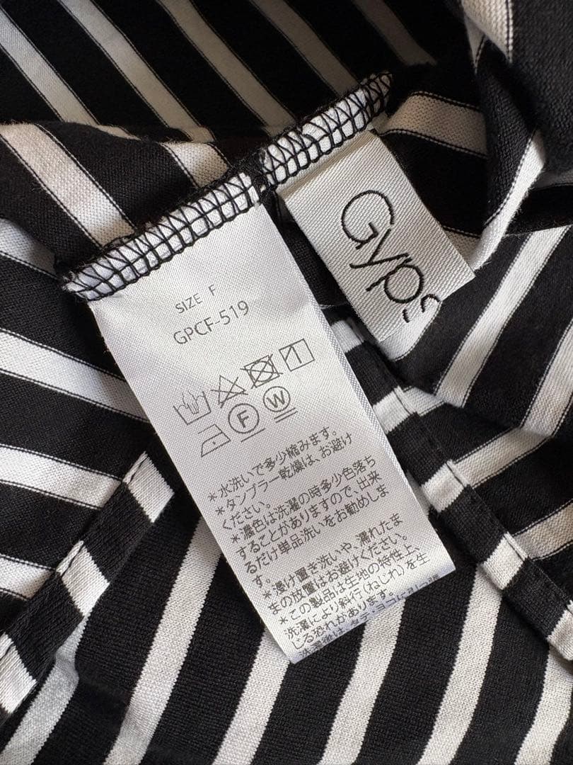 美品　ジプソフィア gypsohila オイスタートップス