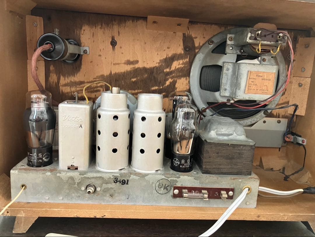 ビクター真空管AMラジオ