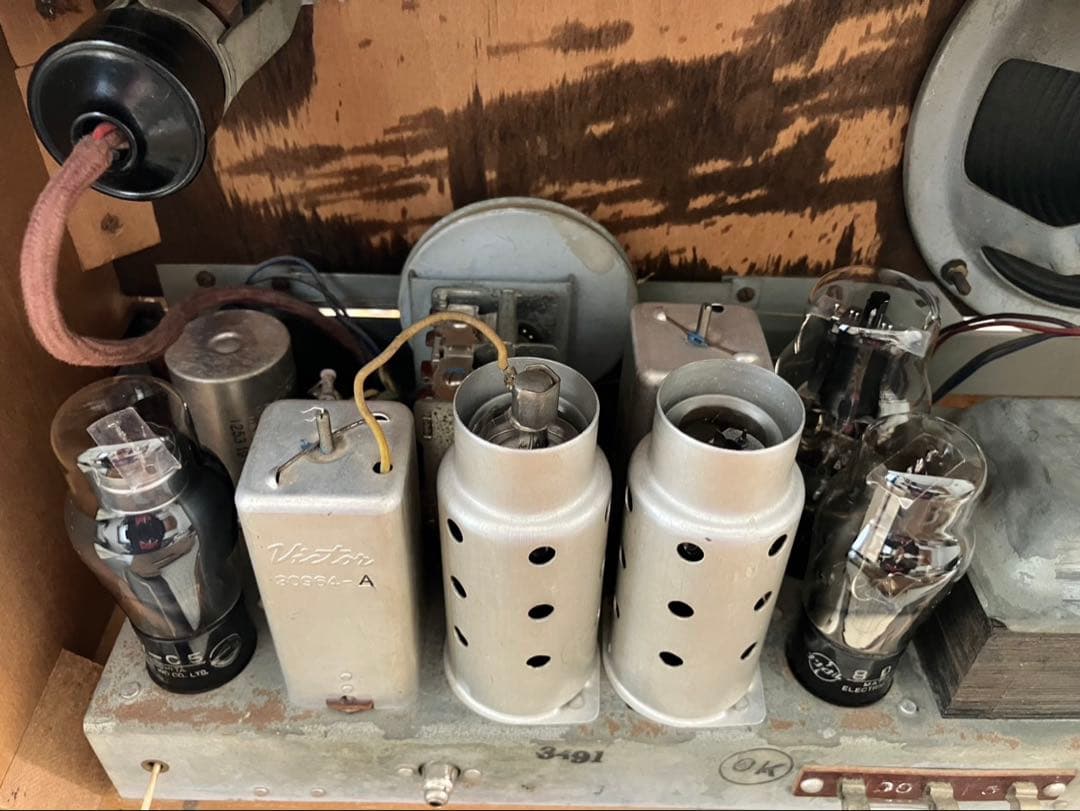 ビクター真空管AMラジオ