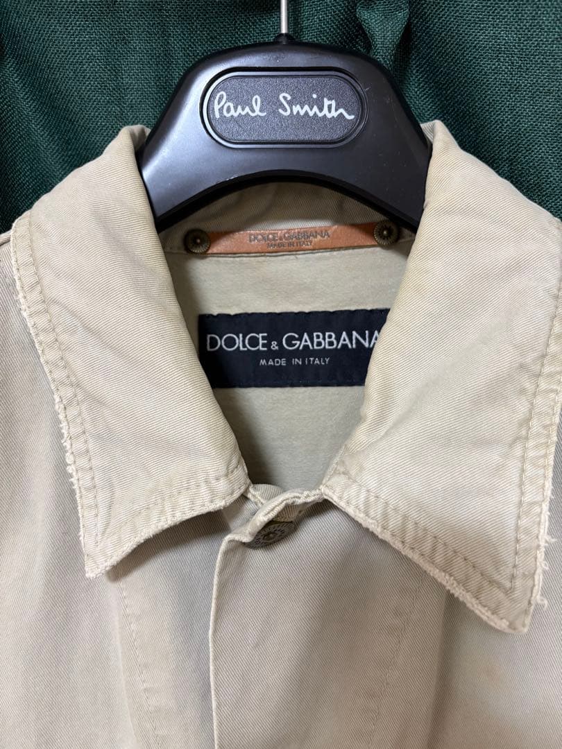 Dolce & Gabbana ベージュデニムジャケット