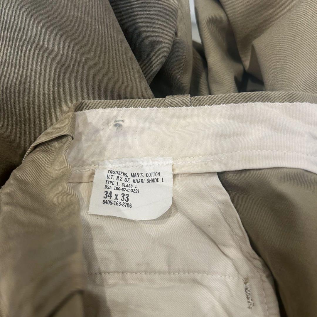 パンツ 60's US Army Cotton Twill Chino Trousers
