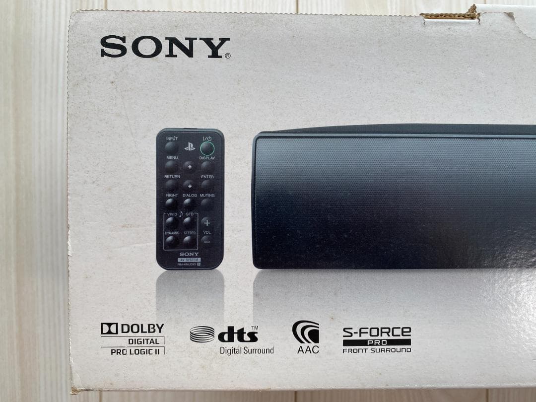 SONY PS3 サラウンドサウンドシステム リモコン付き