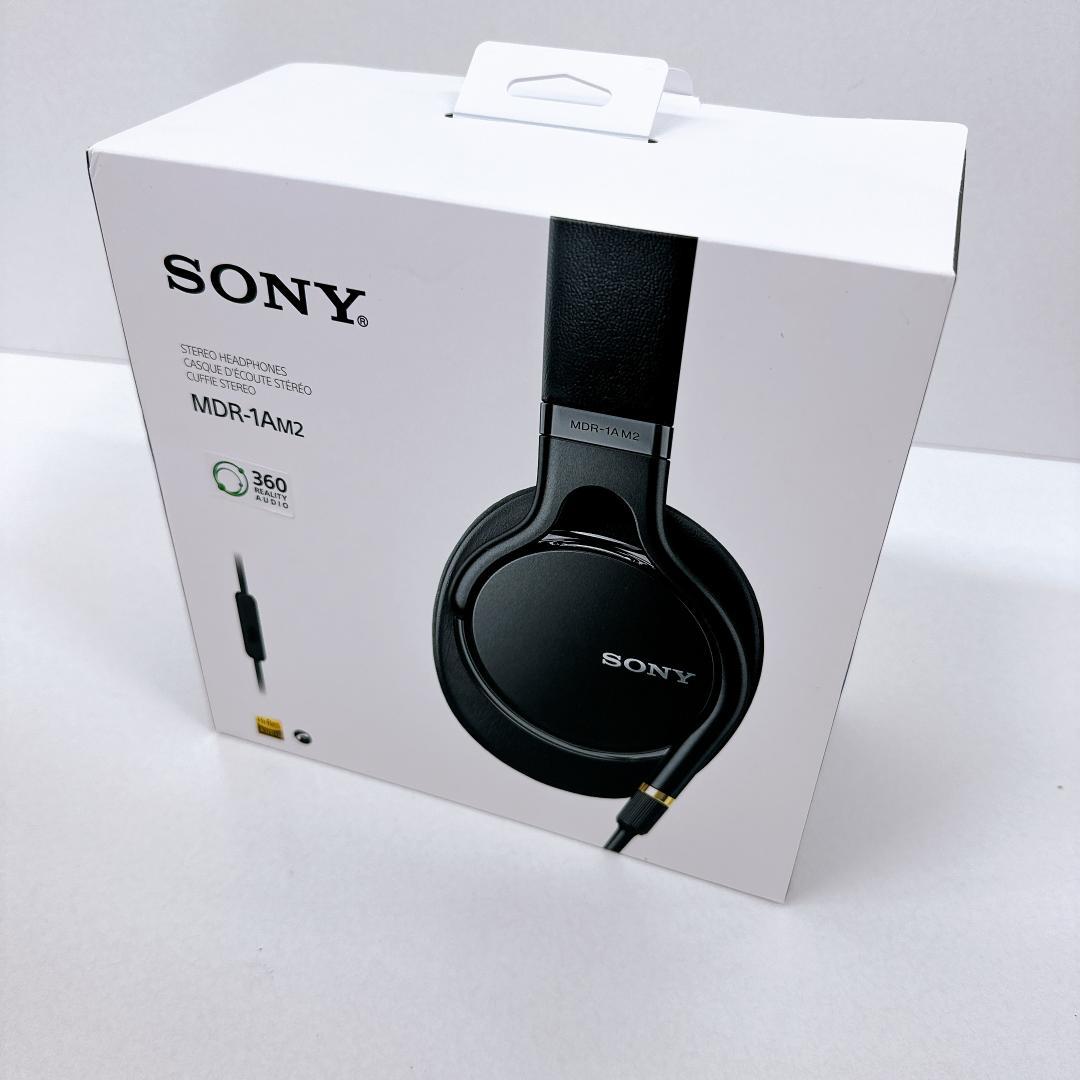 【未使用に近い】SONY　ソニー 有線ヘッドホン MDR-1AM2