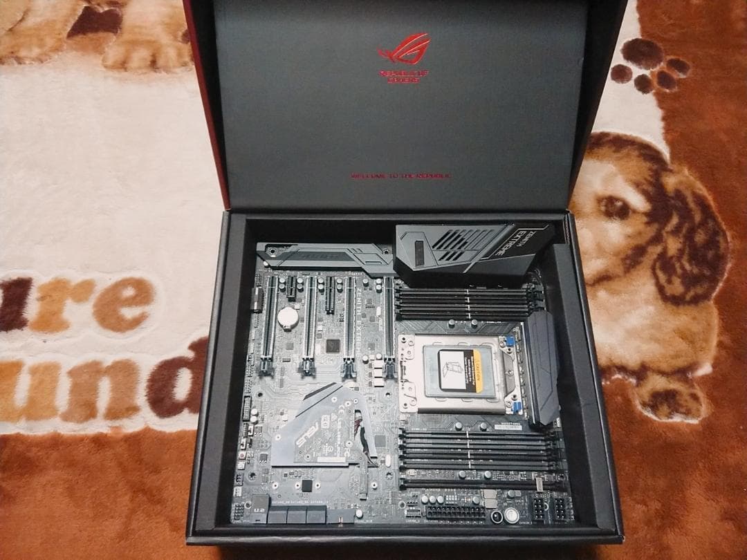 ASUSマザーボード TR4 socket ROG ZENITH EXTREME