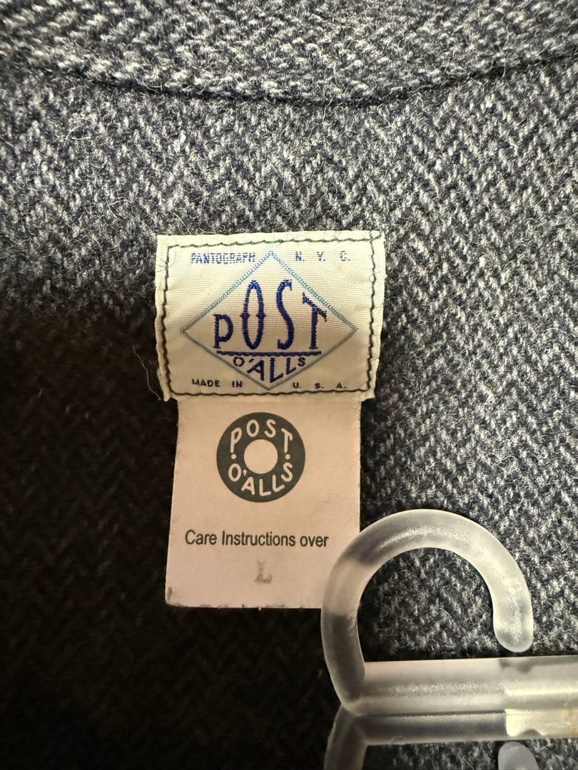 post overalls ヘンリーボーン　カバーオール