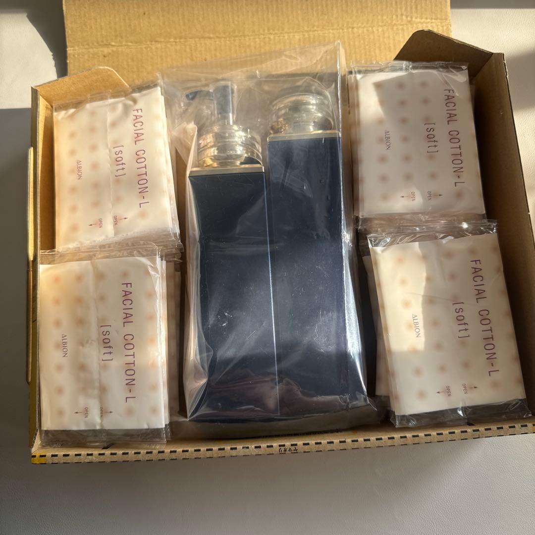 【コットン付き】アルビオン アンベアージュ エクストラ ミルク ローション