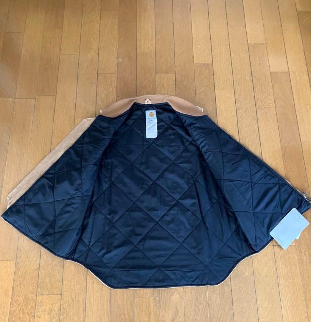 カーハート　ダックベスト　ブラウン　Mサイズ