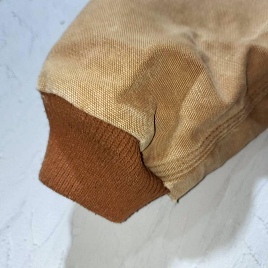 カーハート　アクティブジャケット　キッズ　ユースXL ダックジャケットベージュ.