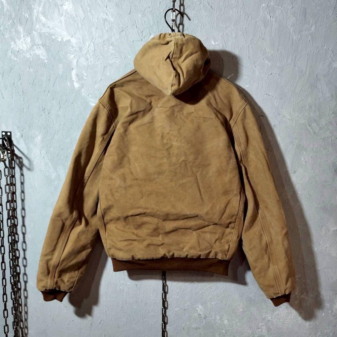 カーハート　アクティブジャケット　キッズ　ユースXL ダックジャケットベージュ.