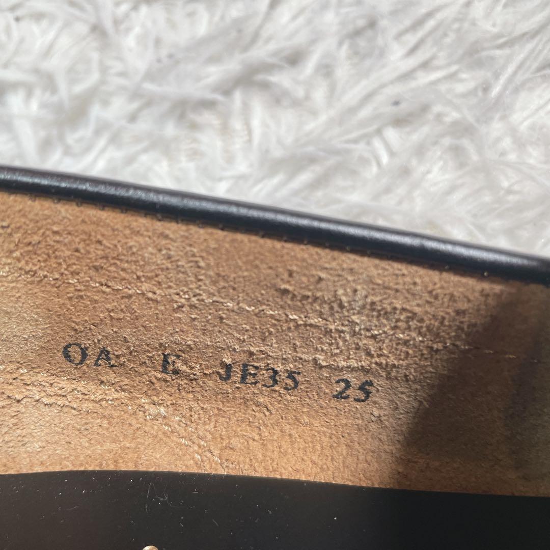 極美品　リーガル　ローファー　レザー　ブラック　黒　25cm