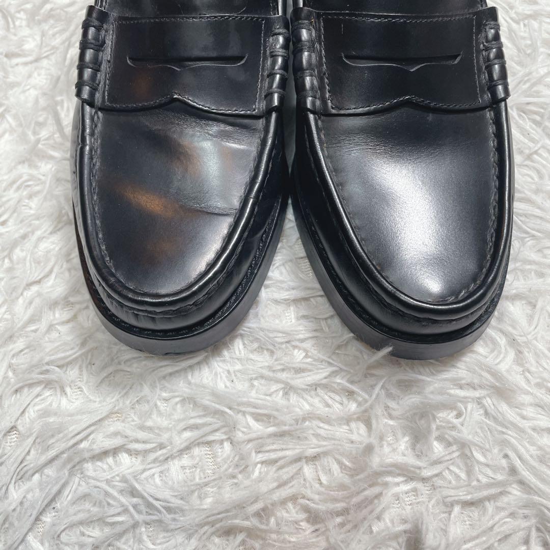 極美品　リーガル　ローファー　レザー　ブラック　黒　25cm