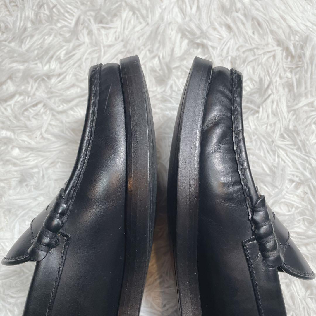 極美品　リーガル　ローファー　レザー　ブラック　黒　25cm