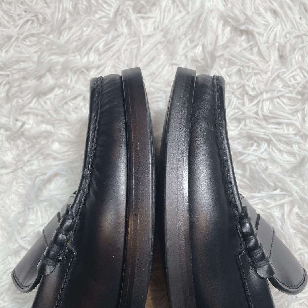 極美品　リーガル　ローファー　レザー　ブラック　黒　25cm