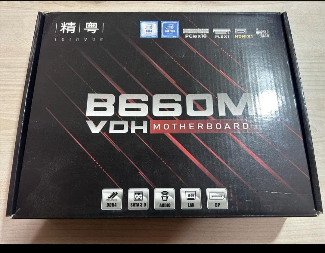 ★箱付き動作品★B660M-VDH マザーボード 本体