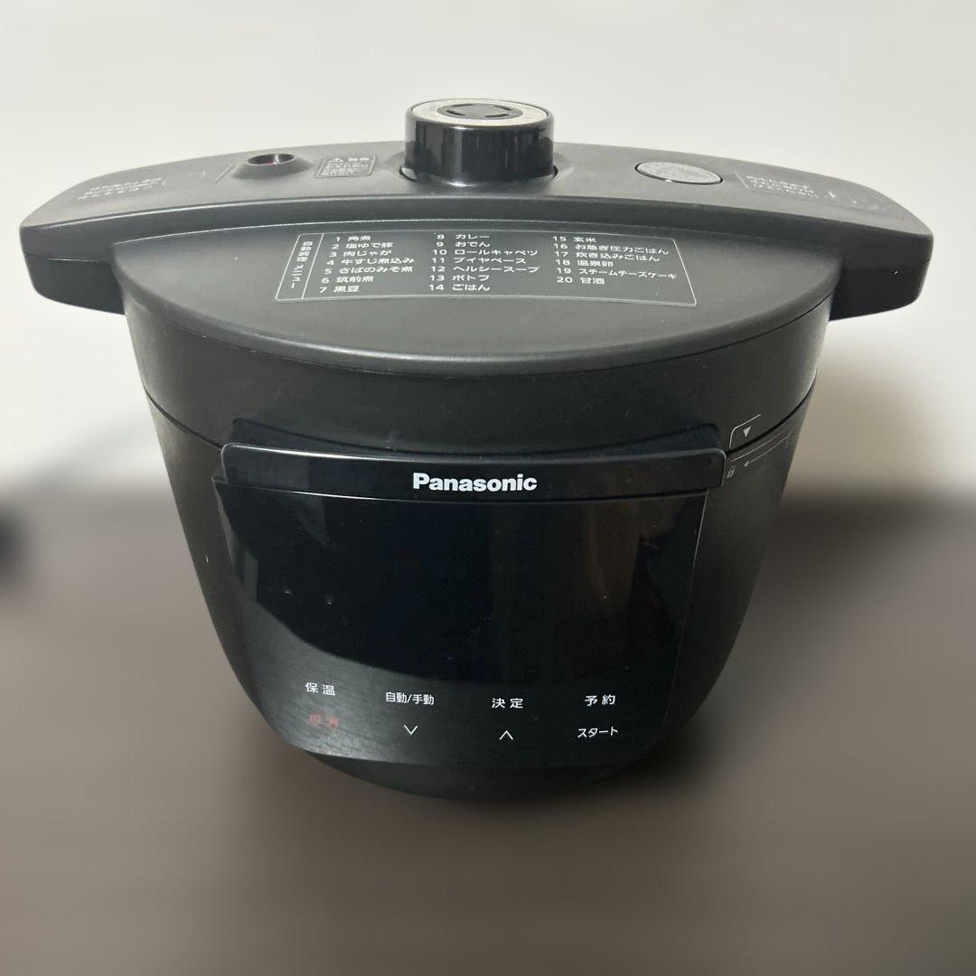 【限定価格】Panasonic 電気圧力鍋 NF-PC400 ブラック