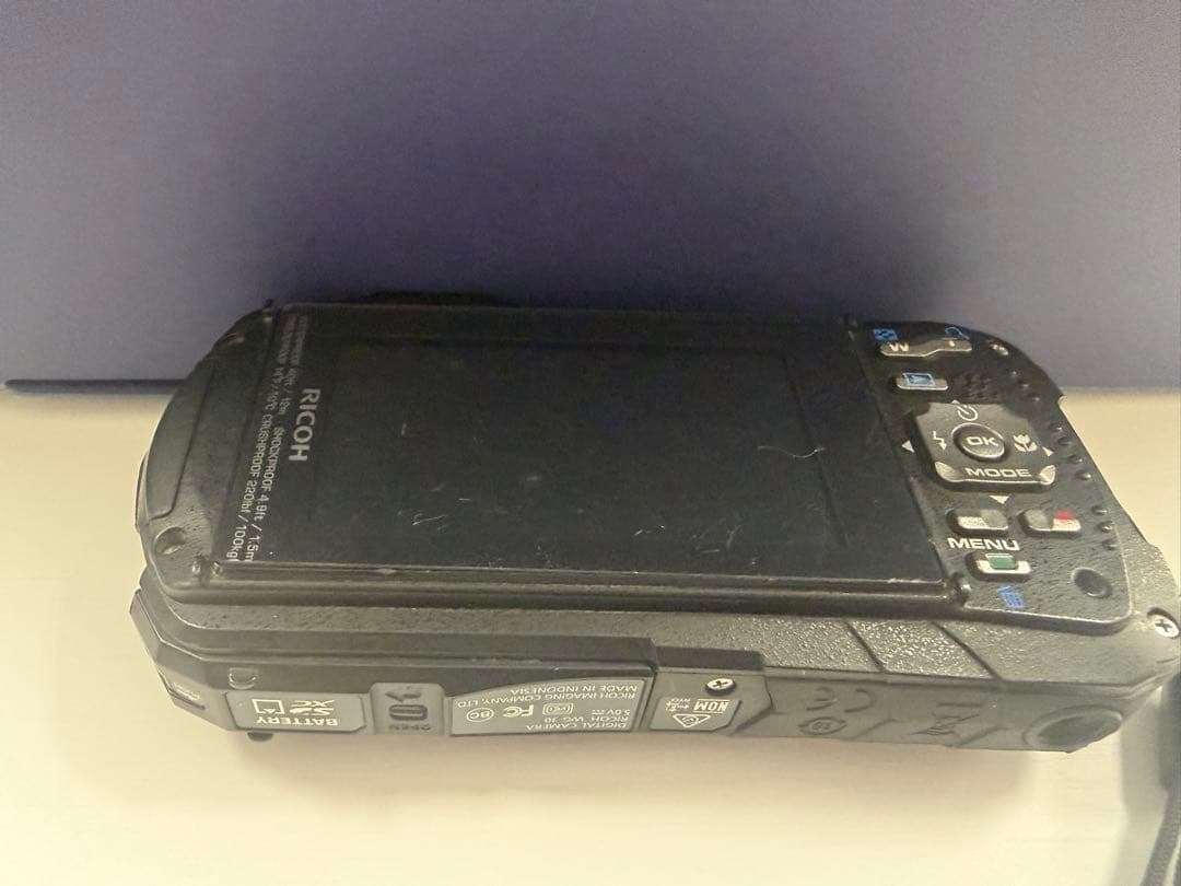 【SDカード付き】RICOH WG-30 ブラック 本体