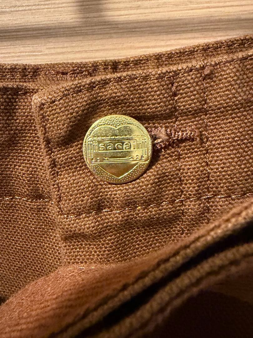 新品未使用　Sacai x Carhartt WIP Duck Pants