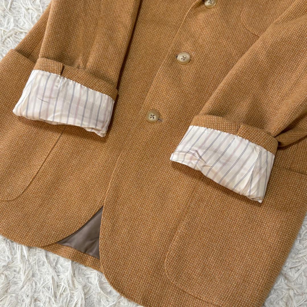 ✨美品✨ バーバリーロンドン テーラードジャケット カシミヤ混 アンゴラ混 L