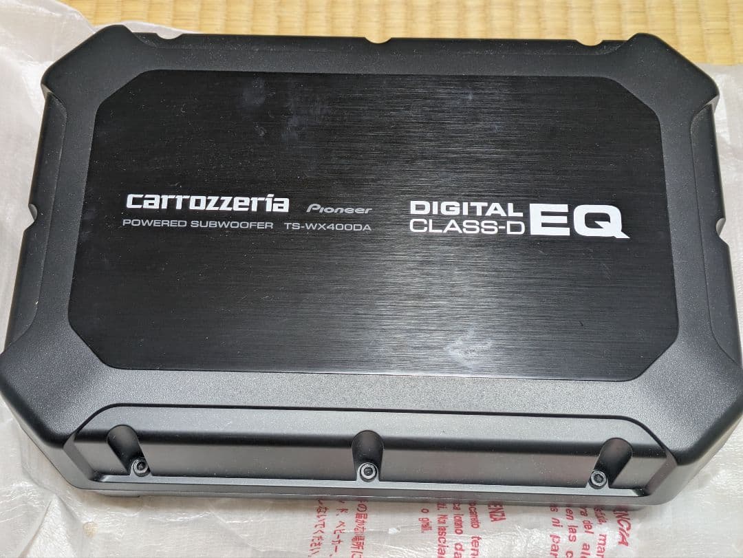 carrozzeria TS-WX400DA デジタルクラスDサブウーファー