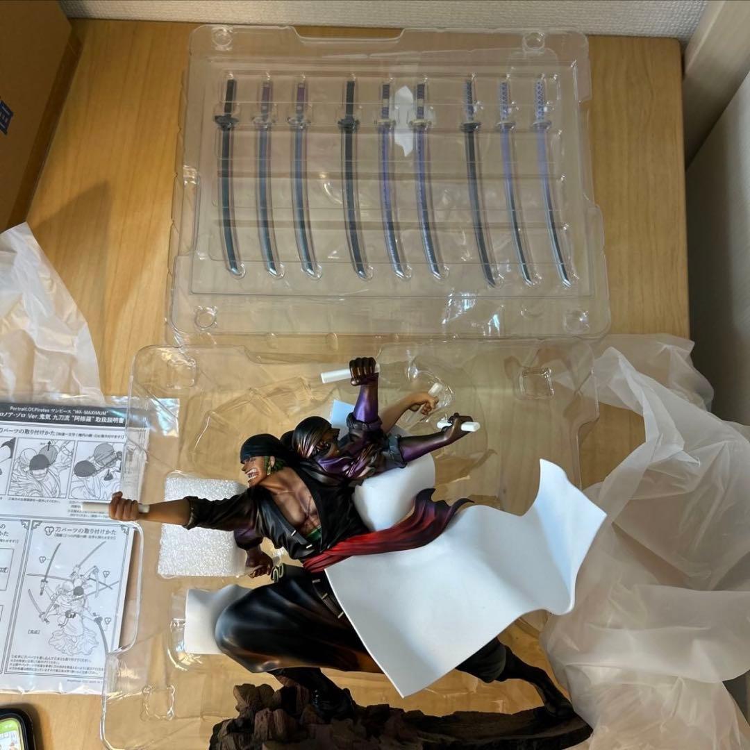 POPワンピース WA-MAXIMUM ロロノア・ゾロ 鬼気 九刀流 阿修羅