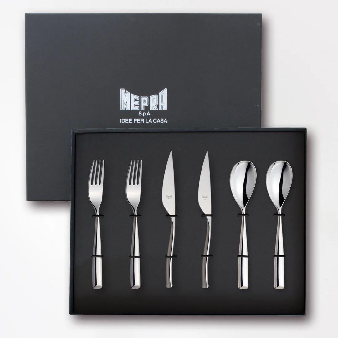 【新品、未使用】メプラ MEPRA カトラリーセット スプーン フォーク ナイフ