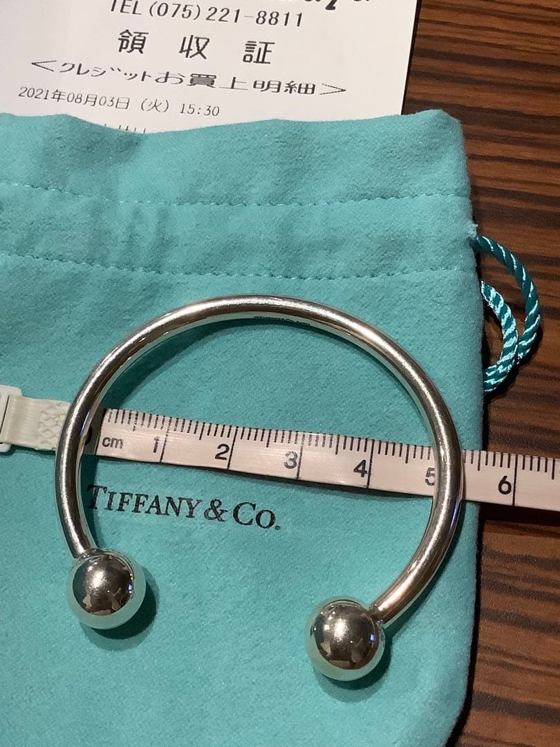 ティファニー　ハードウェア　ボールカフ　バングル