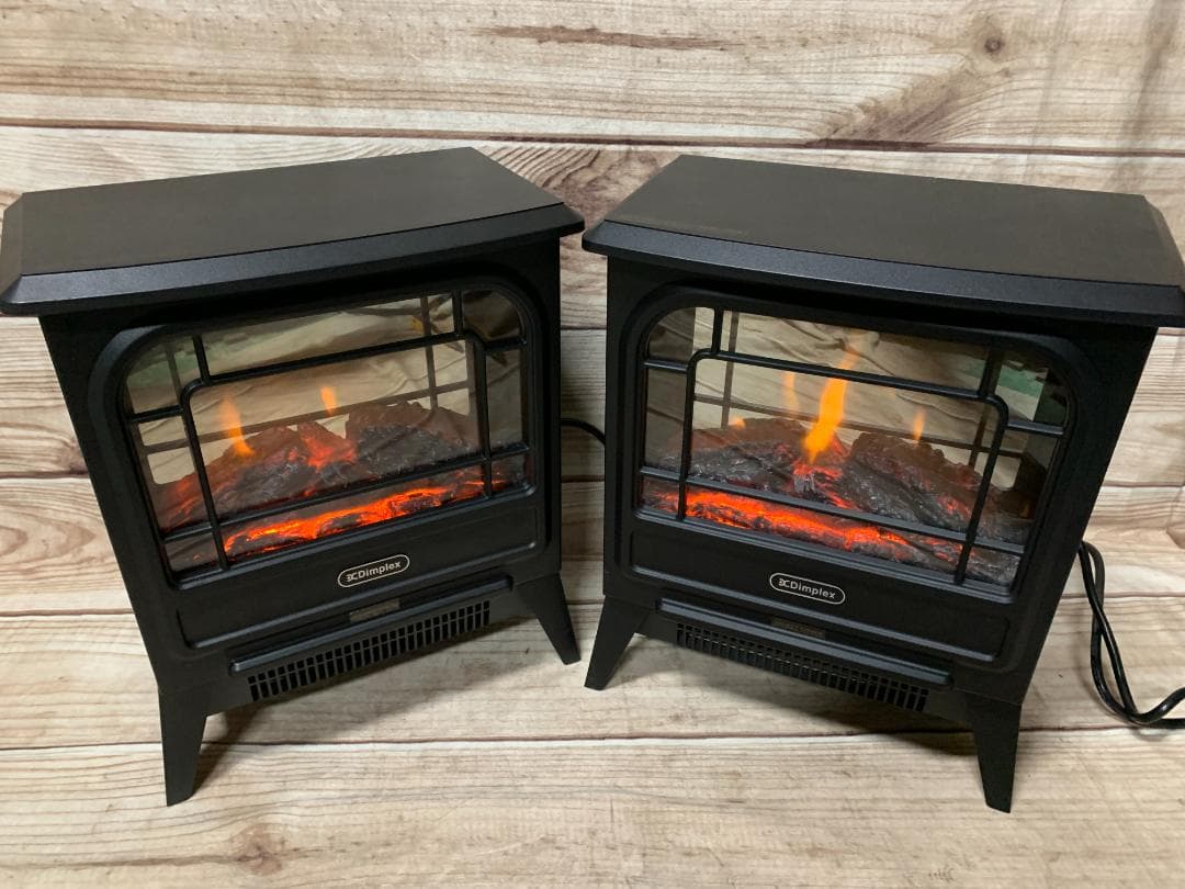 Dimplex 電気暖炉 オプティフレーム MCS12J　ブラック 2台セット