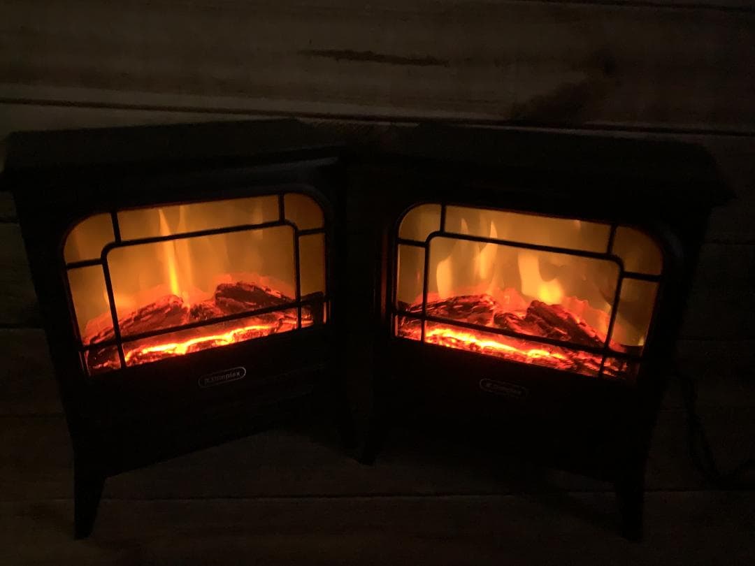 Dimplex 電気暖炉 オプティフレーム MCS12J　ブラック 2台セット