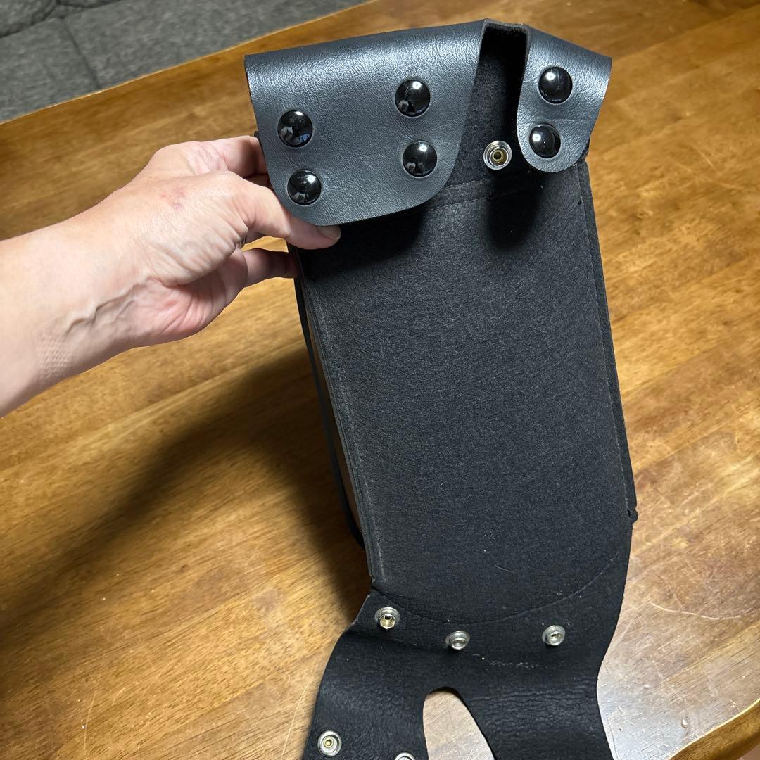 ハーレー★ツアラーバックガード用レザーバッグ